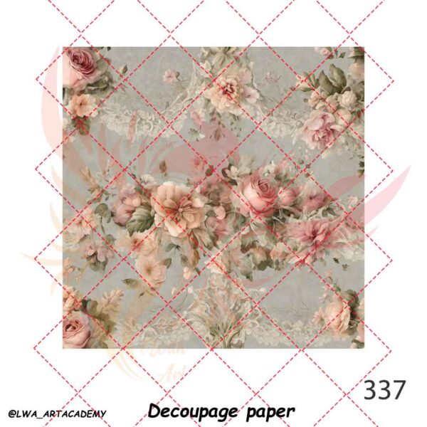 337 کاغذ دکوپاژ (Decoupage Paper) - تصویر 1