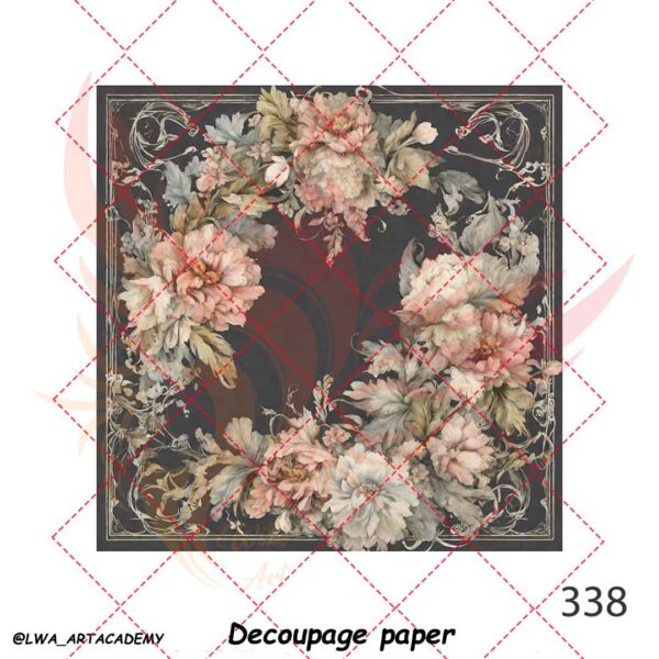 338 کاغذ دکوپاژ (Decoupage Paper) - تصویر 1