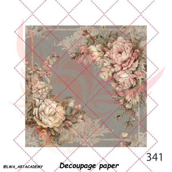 341 کاغذ دکوپاژ (Decoupage Paper) - تصویر 1