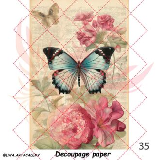 کاغذ دکوپاژ (Decoupage Paper)