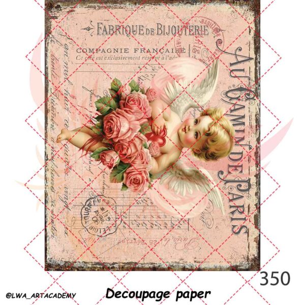 کاغذ دکوپاژ (Decoupage Paper) - تصویر 1