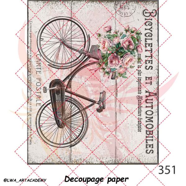 کاغذ دکوپاژ (Decoupage Paper) - تصویر 1