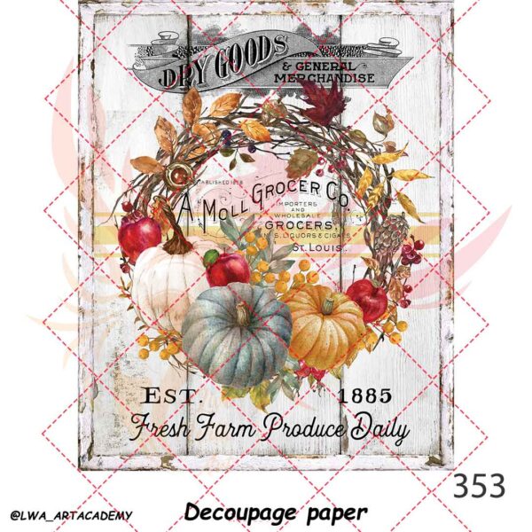 کاغذ دکوپاژ (Decoupage Paper) - تصویر 1