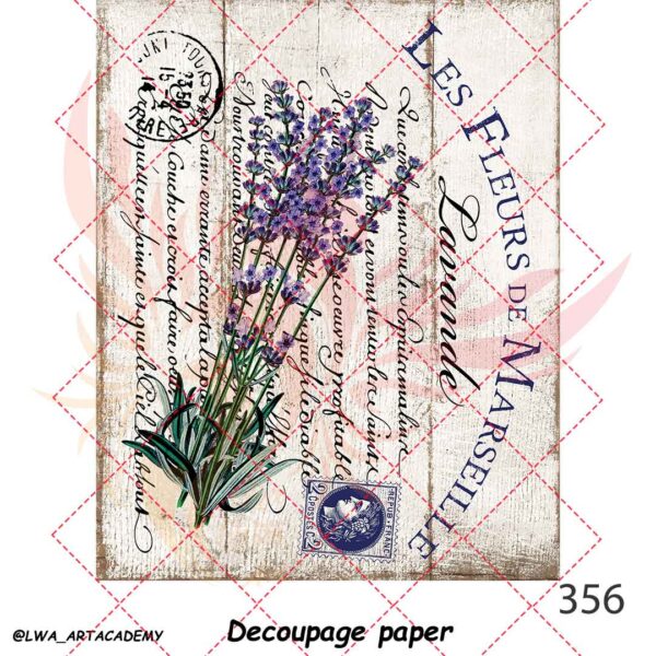 کاغذ دکوپاژ (Decoupage Paper) - تصویر 1