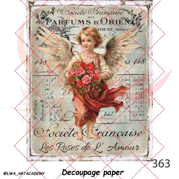 363 کاغذ دکوپاژ (Decoupage Paper) - تصویر 1