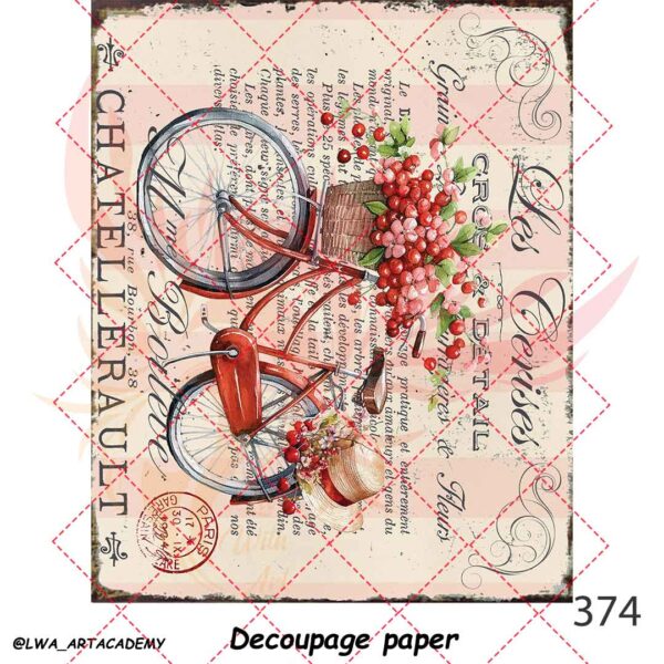 کاغذ دکوپاژ (Decoupage Paper) - تصویر 1