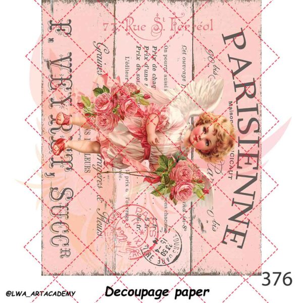 376 کاغذ دکوپاژ (Decoupage Paper) - تصویر 1