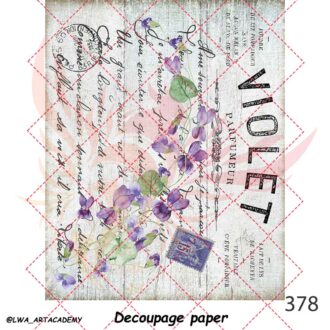 کاغذ دکوپاژ (Decoupage Paper)