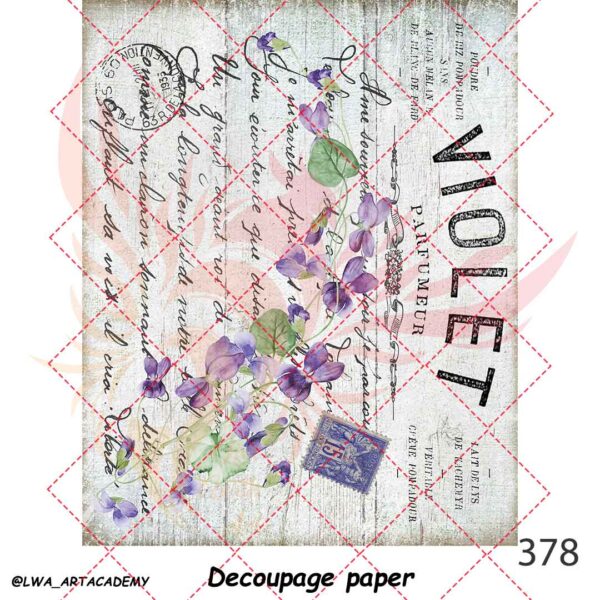 کاغذ دکوپاژ (Decoupage Paper) - تصویر 1