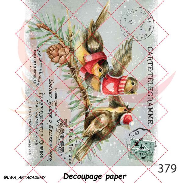 کاغذ دکوپاژ (Decoupage Paper) - تصویر 1