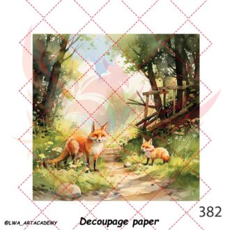 کاغذ دکوپاژ (Decoupage Paper)