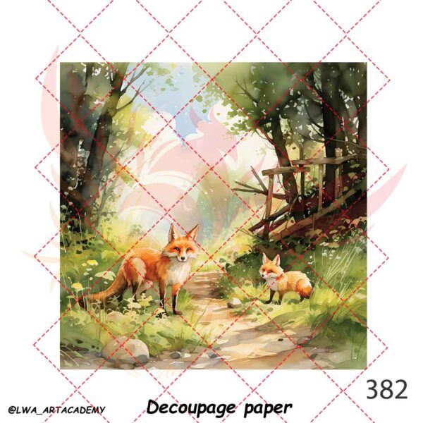 کاغذ دکوپاژ (Decoupage Paper) - تصویر 1