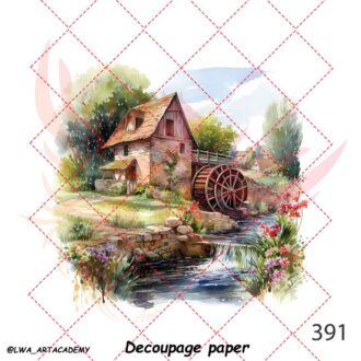 کاغذ دکوپاژ (Decoupage Paper)
