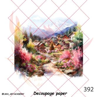 کاغذ دکوپاژ (Decoupage Paper)
