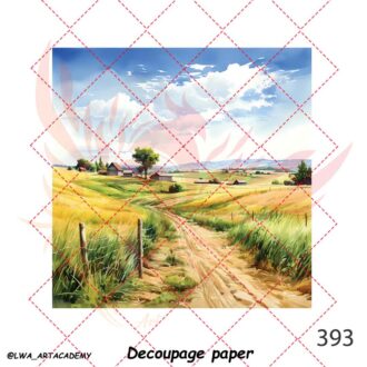 کاغذ دکوپاژ (Decoupage Paper)