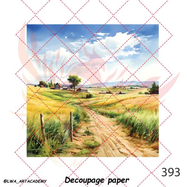 393 کاغذ دکوپاژ (Decoupage Paper) - تصویر 1
