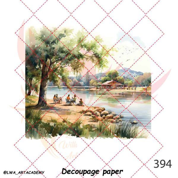 394 کاغذ دکوپاژ (Decoupage Paper) - تصویر 1