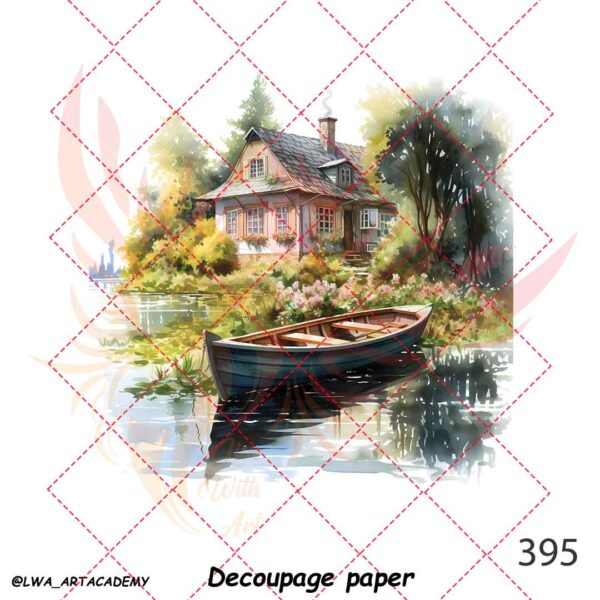 395 کاغذ دکوپاژ (Decoupage Paper) - تصویر 1