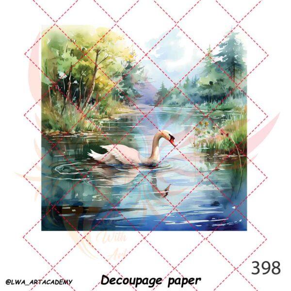 398 کاغذ دکوپاژ (Decoupage Paper) - تصویر 1