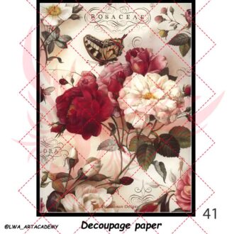 کاغذ دکوپاژ (Decoupage Paper)