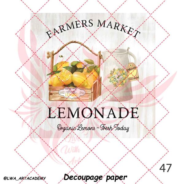 کاغذ دکوپاژ (Decoupage Paper) - تصویر 1