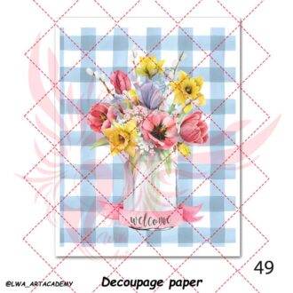 کاغذ دکوپاژ (Decoupage Paper)