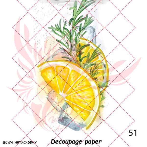 51 کاغذ دکوپاژ (Decoupage Paper) - تصویر 1