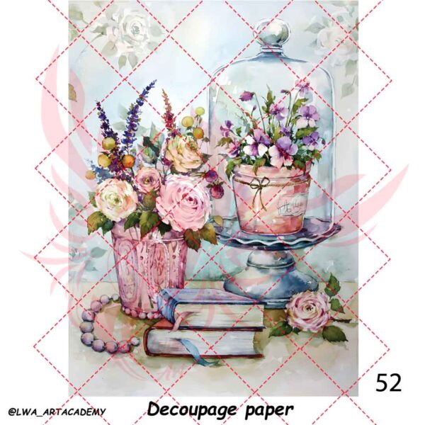 کاغذ دکوپاژ (Decoupage Paper) - تصویر 1