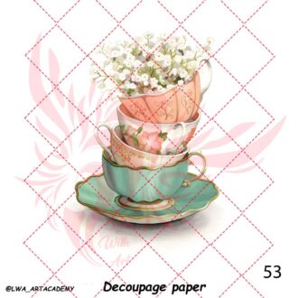 کاغذ دکوپاژ (Decoupage Paper)