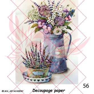 کاغذ دکوپاژ (Decoupage Paper)