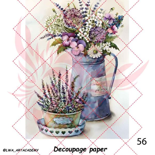 کاغذ دکوپاژ (Decoupage Paper) - تصویر 1