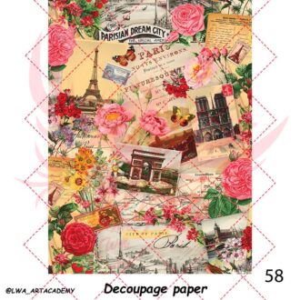 کاغذ دکوپاژ (Decoupage Paper)