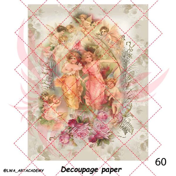 کاغذ دکوپاژ (Decoupage Paper) - تصویر 1