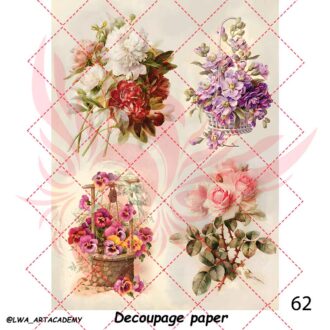 کاغذ دکوپاژ (Decoupage Paper)