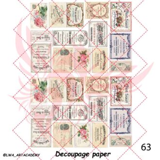 کاغذ دکوپاژ (Decoupage Paper)
