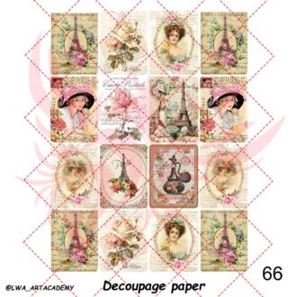 کاغذ دکوپاژ (Decoupage Paper)