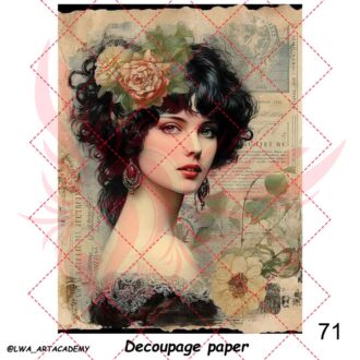 کاغذ دکوپاژ (Decoupage Paper)