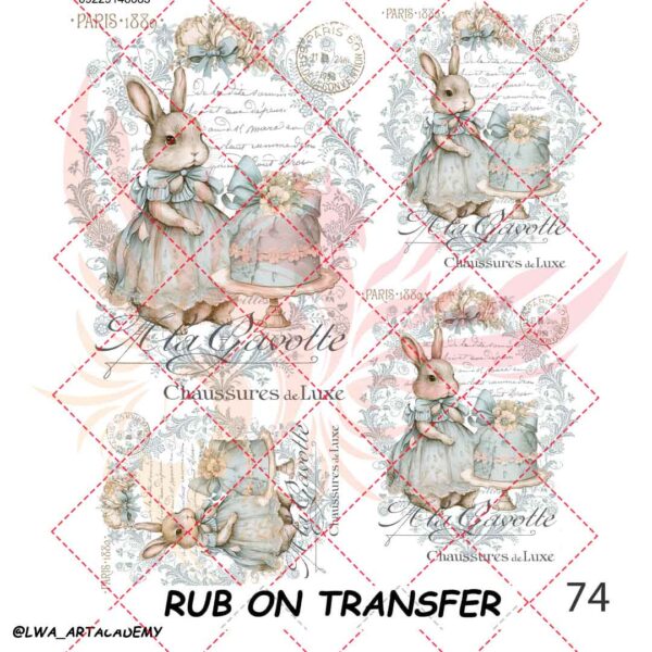 ترنسفر روبون الوا (Rub on Transfer) - تصویر 1