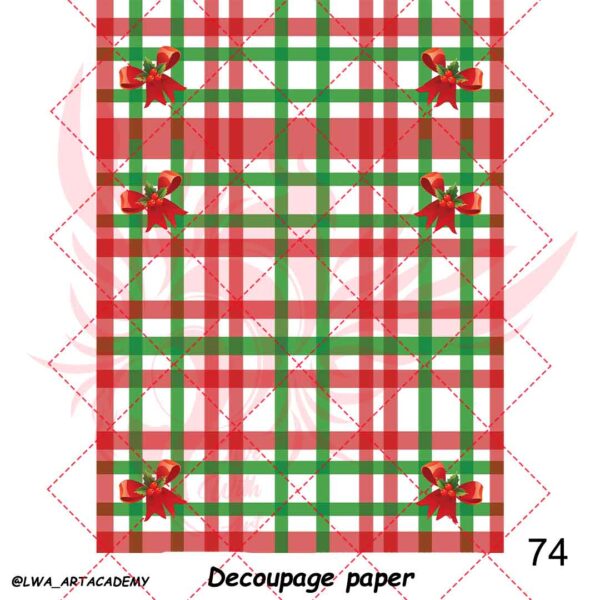 74 کاغذ دکوپاژ (Decoupage Paper) - تصویر 1