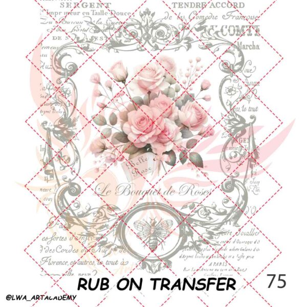 75 ترنسفر روبون الوا (Rub on Transfer) - تصویر 1