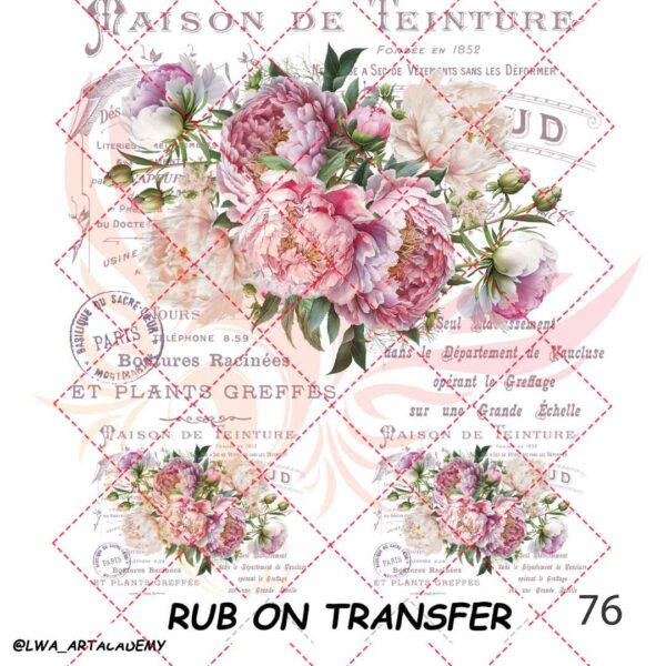 76 ترنسفر روبون الوا (Rub on Transfer) - تصویر 1