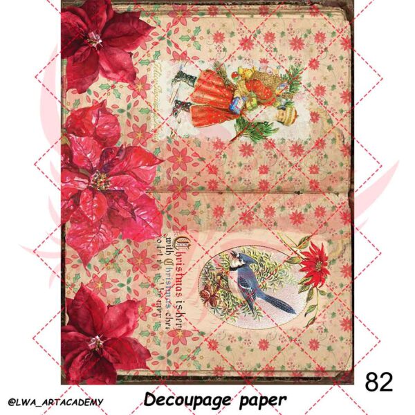 82 کاغذ دکوپاژ (Decoupage Paper) - تصویر 1