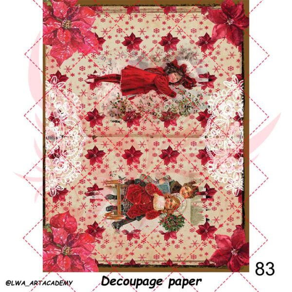 کاغذ دکوپاژ (Decoupage Paper) - تصویر 1