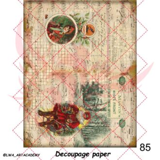 کاغذ دکوپاژ (Decoupage Paper)