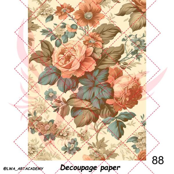 کاغذ دکوپاژ (Decoupage Paper) - تصویر 1