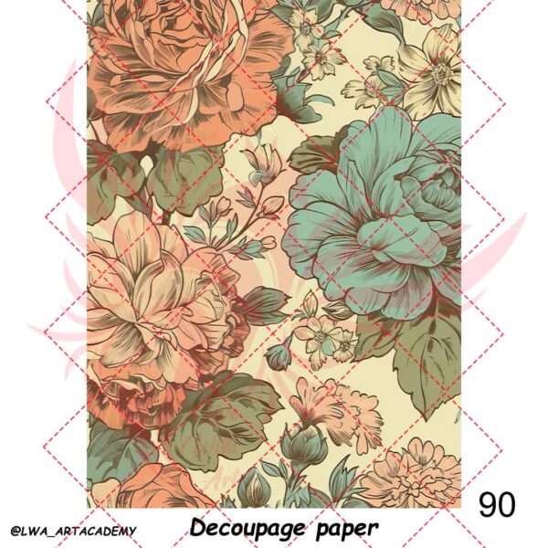 کاغذ دکوپاژ (Decoupage Paper) - تصویر 1