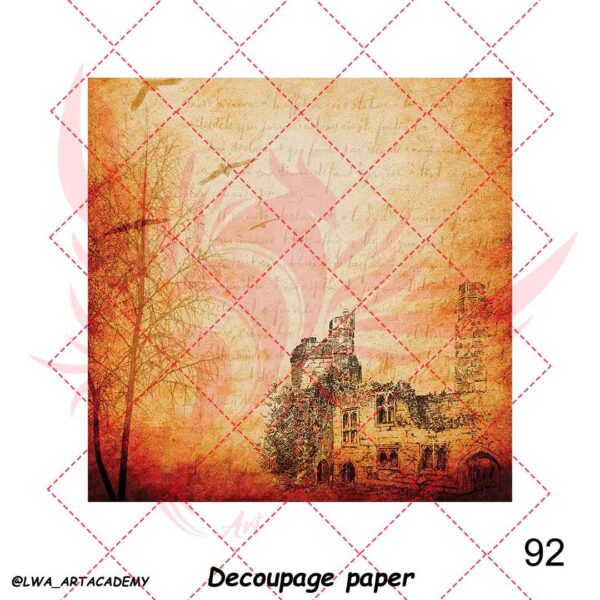 کاغذ دکوپاژ (Decoupage Paper) - تصویر 1