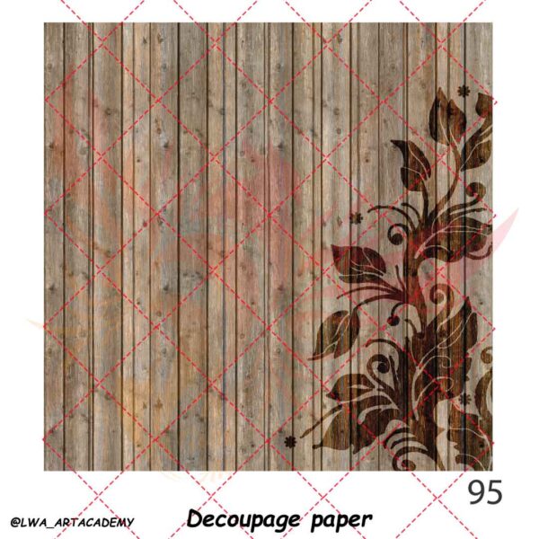 95 کاغذ دکوپاژ (Decoupage Paper) - تصویر 1