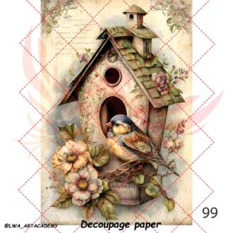 کاغذ دکوپاژ (Decoupage Paper)