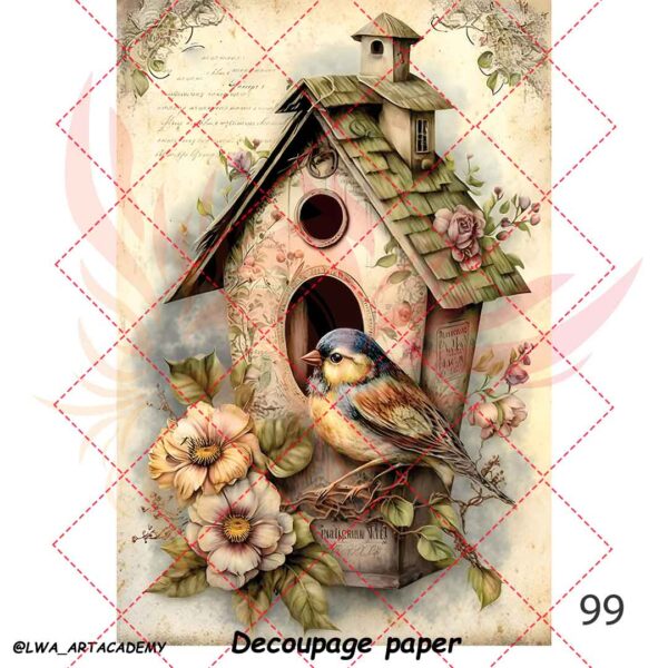 کاغذ دکوپاژ (Decoupage Paper) - تصویر 1